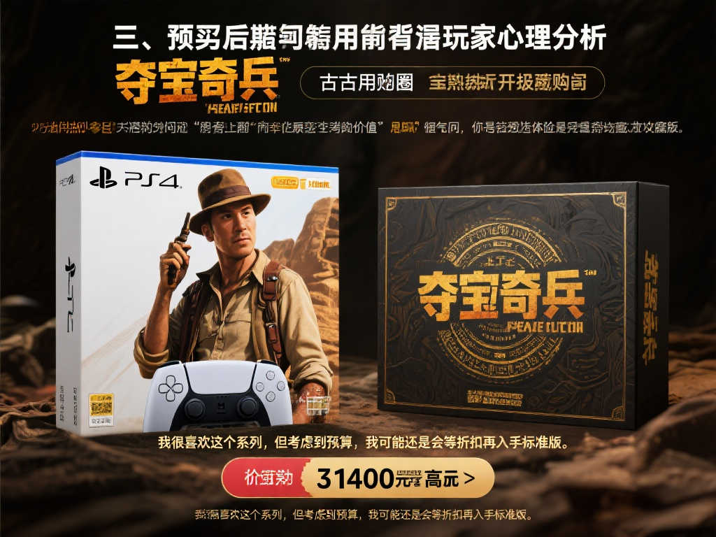 《夺宝奇兵：古老之圈》PS5收藏版震撼开售！价格逼近1400元